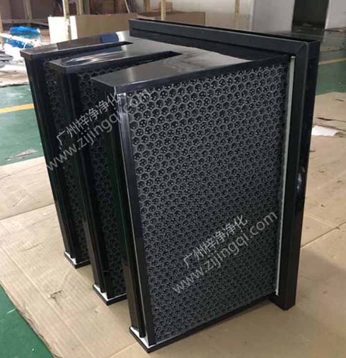 組合式活性炭過濾器濾料—采用顆?；钚蕴拷?jīng)過特殊化學(xué)配方處理