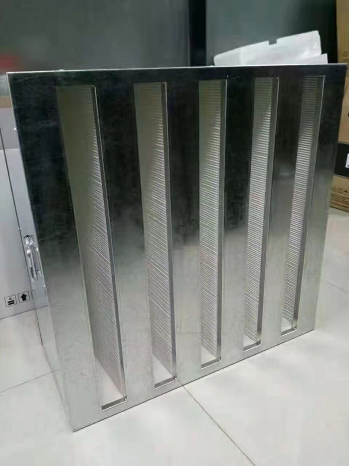 V型高效空氣過濾器又稱W型高效過濾器，箱式高效過濾器，W型V型組合式高效過濾器