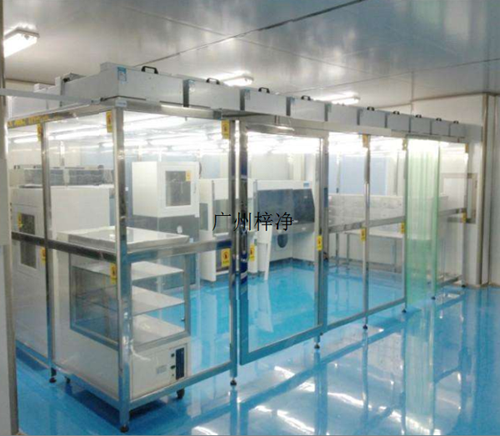 潔凈棚的進(jìn)風(fēng)面布置FFU高效過濾器